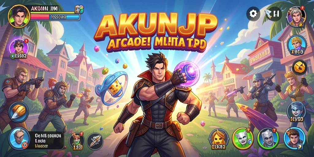 Screenshot gameplay menampilkan aksi seru dalam permainan Arcade.