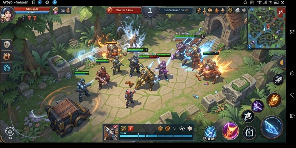Gameplay <strong>AP686</strong> yang mendebarkan dengan strategi cerdas dan pertempuran seru.