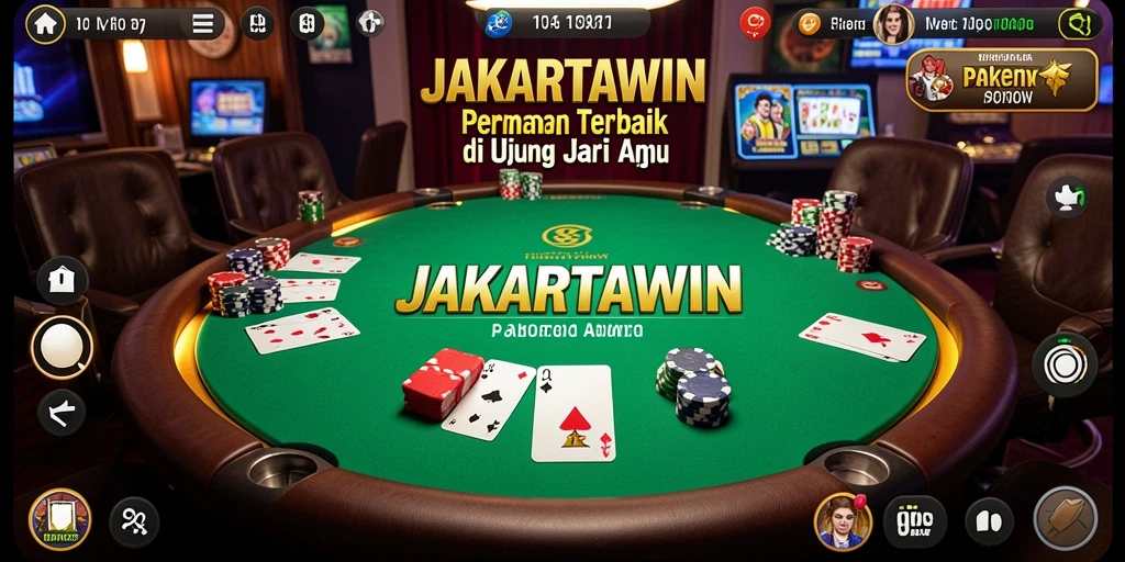 Gameplay seru dan interaktif dari JAKARTAWIN dalam permainan Poker.