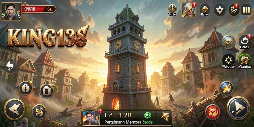 Gameplay menara pertahanan yang menarik dan penuh strategi.