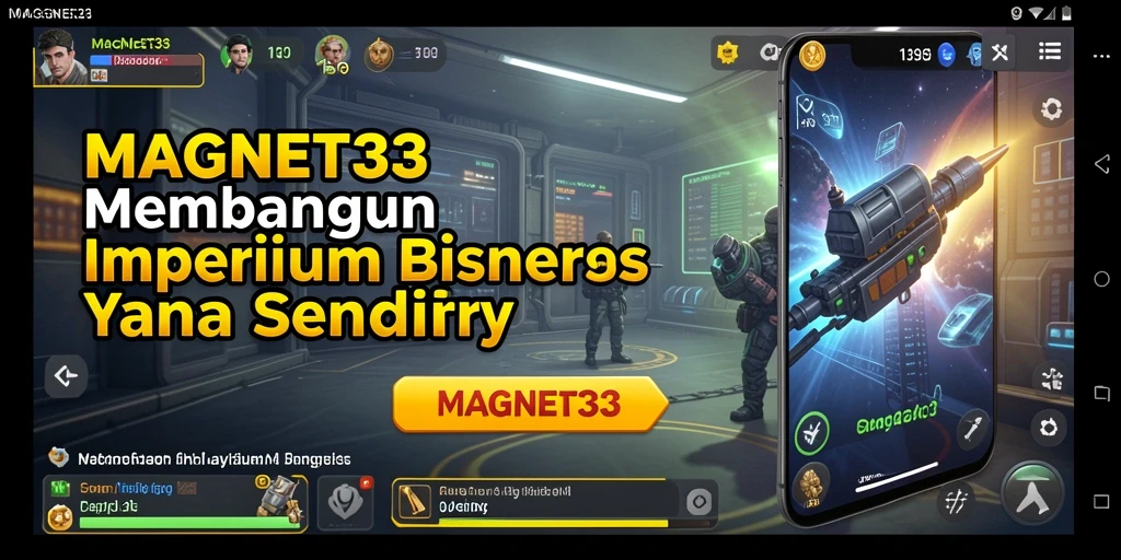 Screenshot gameplay MAGNET33 yang menampilkan manajemen bisnis Tycoon.