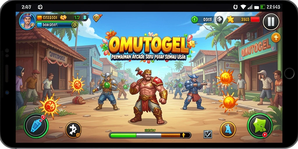Tampak menariknya gameplay seru dari OMUTOGEL.