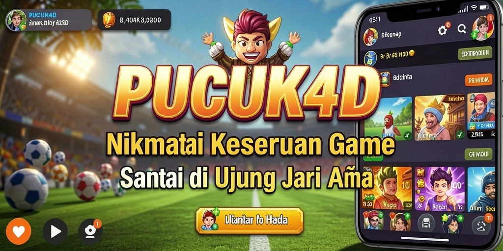 Tampilan gameplay PUCUK4D yang mengasyikkan dan penuh warna.