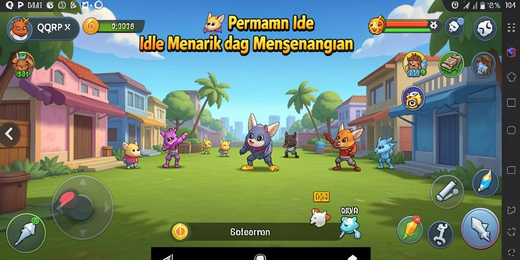 Tampilan gameplay QQRP yang menarik dan dinamis.