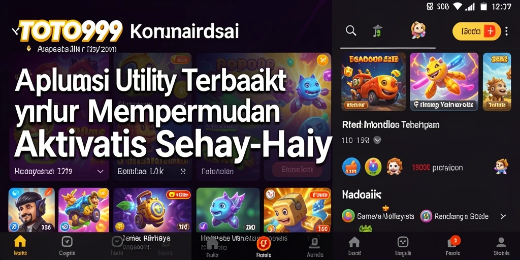 Tampilan antarmuka aplikasi Utility TOTO99 yang sederhana dan mudah digunakan.