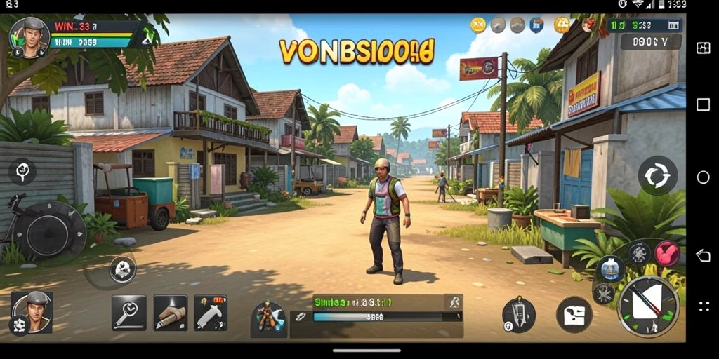 Screenshot menunjukkan gameplay mendalam dari WIN33.