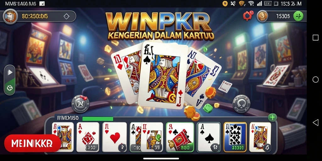 Gameplay menegangkan dalam <strong>WINPKR</strong> dengan nuansa horor yang kuat.